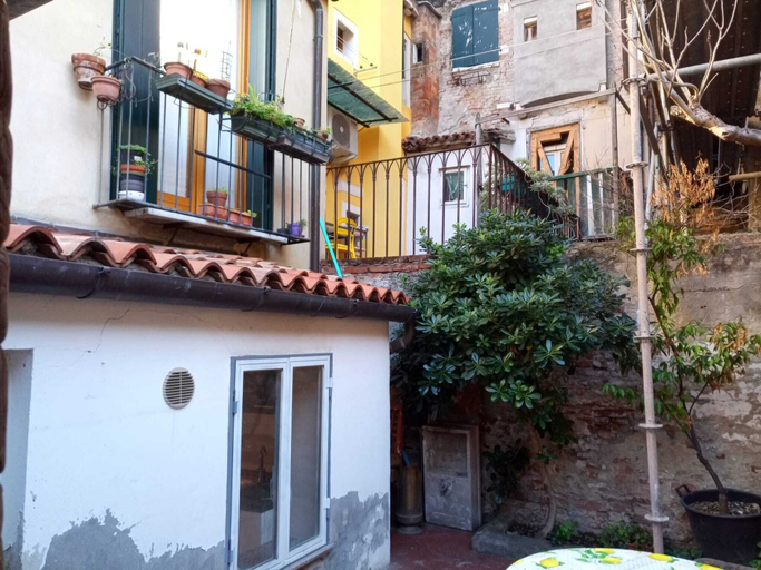 Terrace/patio 4, Casa Venice Terrazza su corte 4pax WIFI, Venezia