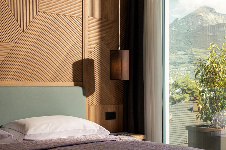 Bedroom 4, Aris Apartments & Sky Pool - Tonelli Hotels - Adults Only, Trento