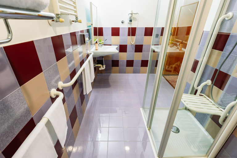 Bathroom 4, Mercure Rome Piazza Bologna, Rome