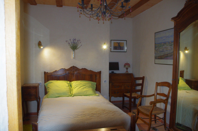 Bedroom 4, Eco-Domaine & Spa Chambres d'hôtes, Ardèche