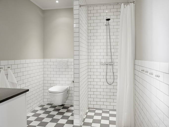 Bathroom 4, Rosenborg Hotel Apartments, Copenhagen
