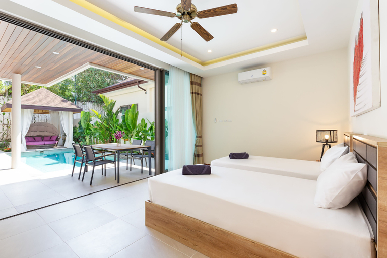 Bedroom 3, Exquisite Thai Balinese Pool Villa Mika, Phuket Island