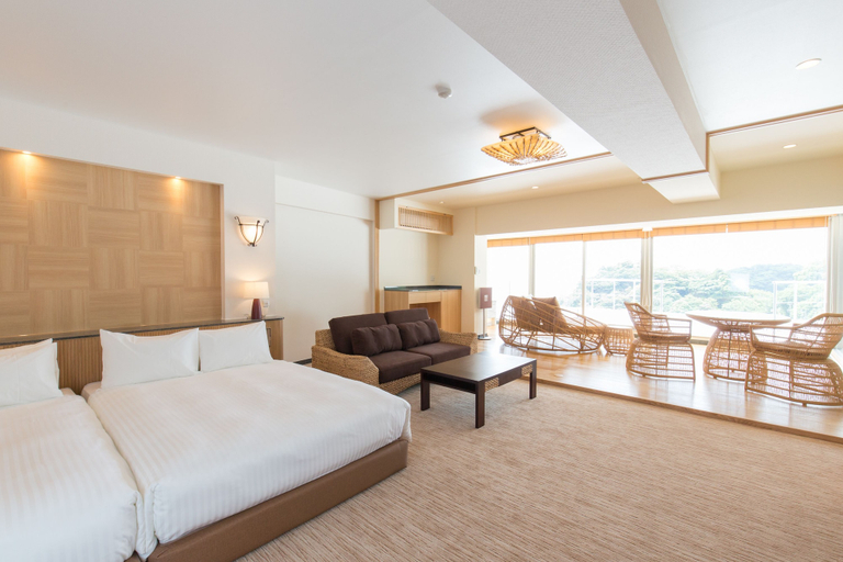 Bedroom, Hotel Futari Komorebi, Itō