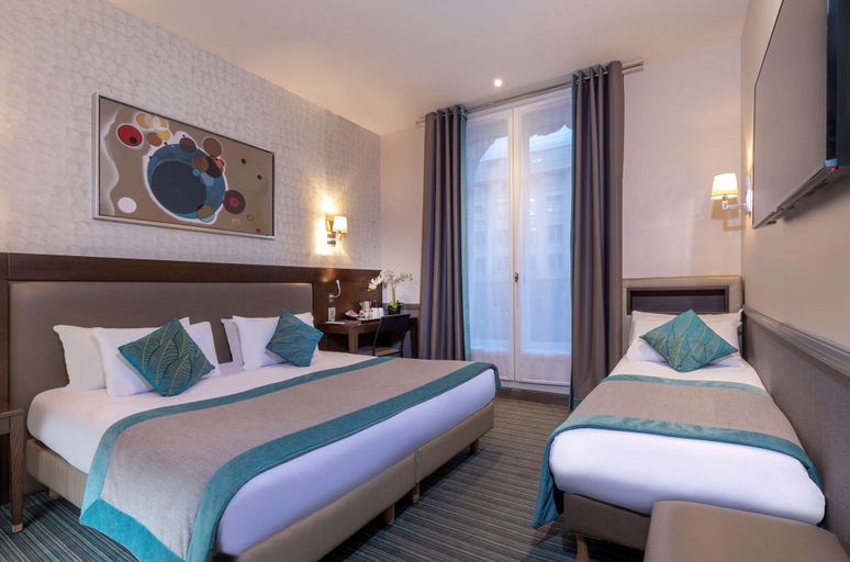 Bedroom 4, Hotel Elysées Céramic, Paris