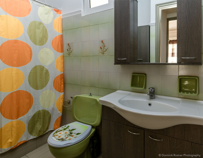 Bathroom, Andria City Apartment, Ionian Islands
