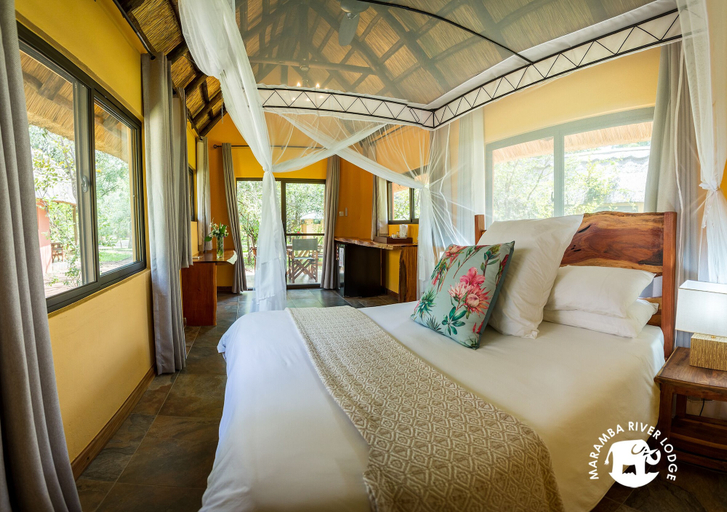 Bedroom 3, Maramba River Lodge, Livingstone