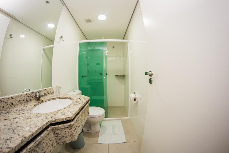 Bathroom, Hotel Recanto Pousada, Piratuba