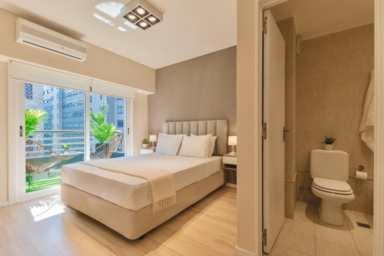 Bedroom 3, Modern Apartments in Puerto Madero, Distrito Federal
