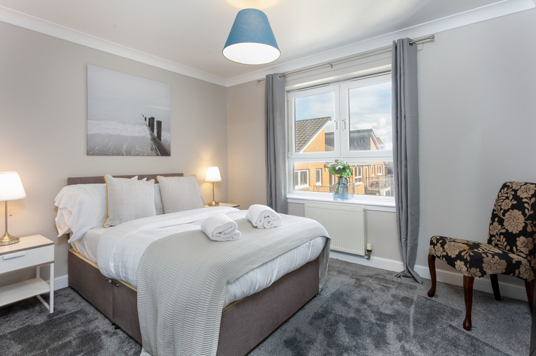 Bedroom 3, Harris Retreat - Donnini Apartments, South Ayrshire