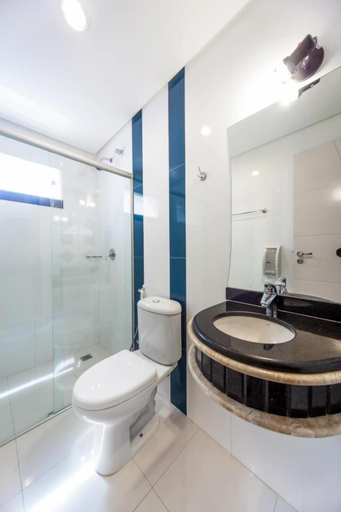 Bathroom 3, Eunapolis Plaza Hotel, Eunápolis