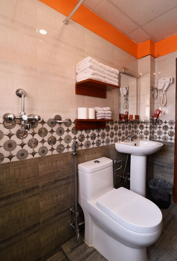 Bathroom 4, Karma Boutique Hotel, Bagmati