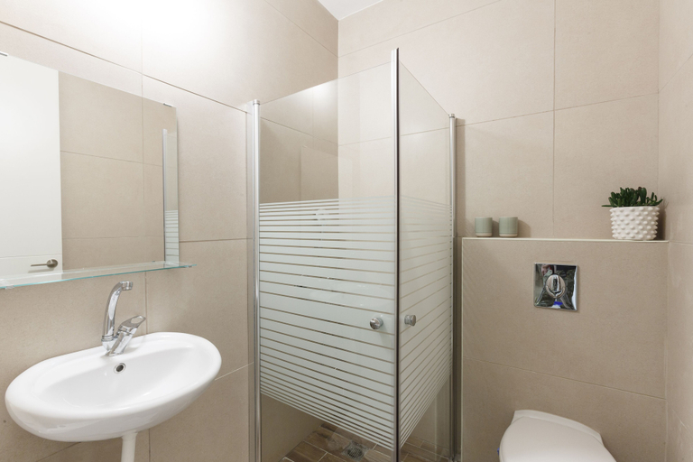 Bathroom 3, AirTLV Deluxe Jaffa Apartments