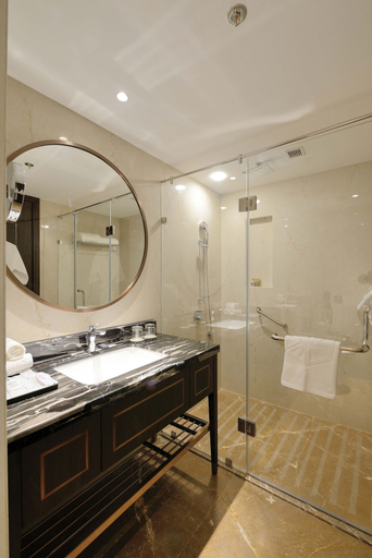 Bathroom 5, Taj Skyline Ahmedabad, Ahmadabad