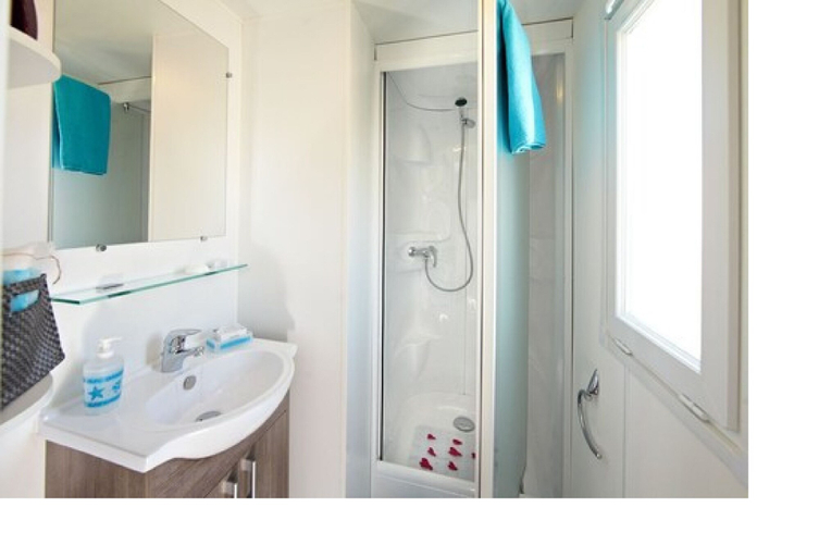Bathroom, Camping Saint Disdille, Haute-Savoie
