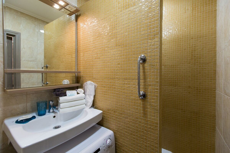 Bathroom, Lux Apartments Krasnoselskaya, North-Eastern