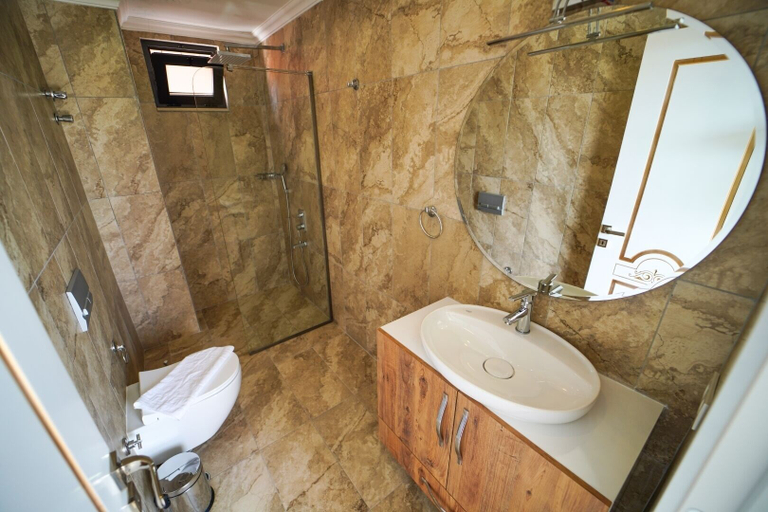 Bathroom, Uzumlu Apart, Kaş