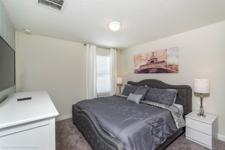 Bedroom 3, 6 Bedroom Villa With GR and Pool, Osceola