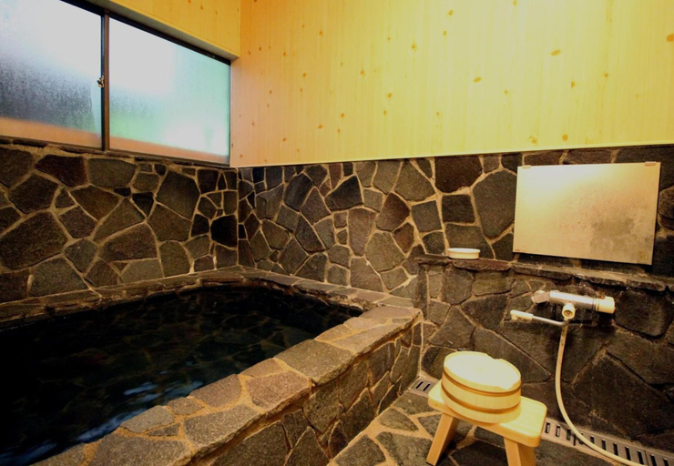 Bathroom, Minshuku Yoshinoya, Minakami