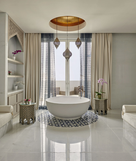 Bathroom 5, Hilton Salwa Beach Resort & Villas, Al Rayyan