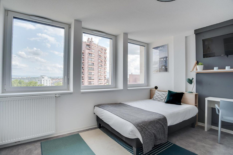 Bedroom 3, Student Factory Strasbourg Etoile, Bas-Rhin