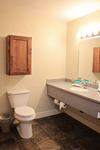 Bathroom 4, Bowen Motel, Grand