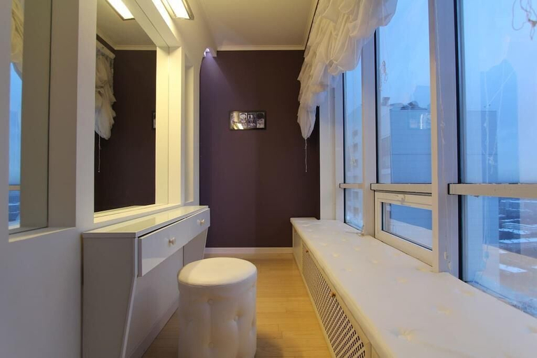 Bedroom 3, Elite Apartment - Panoramic Moscow View, Northern