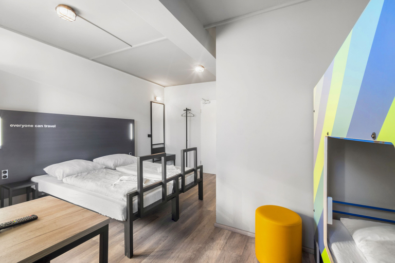 Bedroom 3, a&o Dresden Hauptbahnhof - Hostel, Dresden