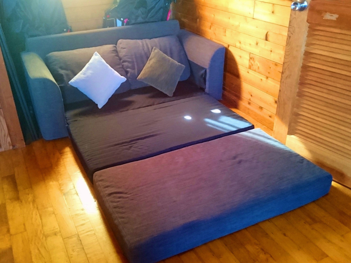 Bedroom 3, Private Beach House, Motobu