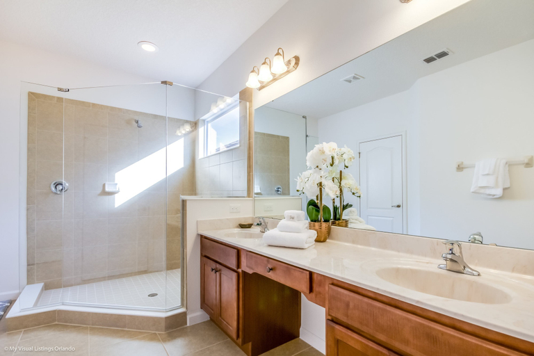 Bathroom 2, Classic 6Bed 4Ba Villa, Games, Pool, Spa - 5244o, Polk