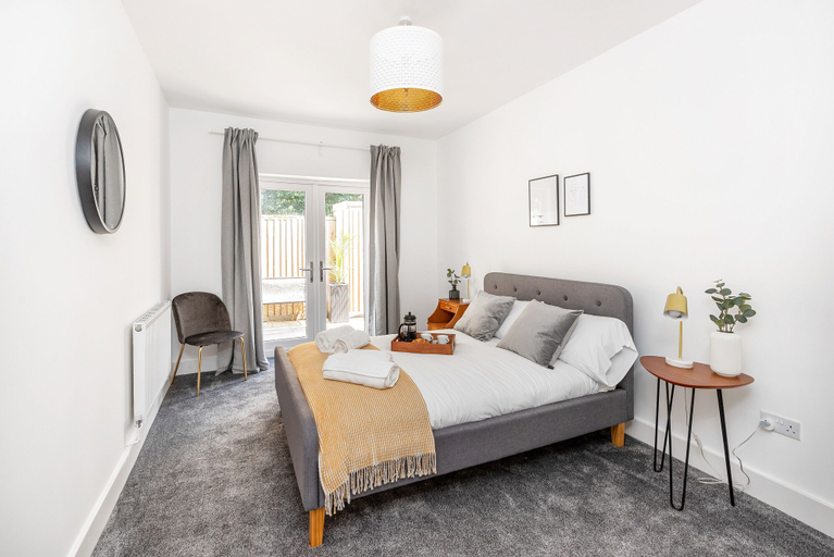 Bedroom 3, Beautiful Apartment in Central Neighbourhood, Cardiff