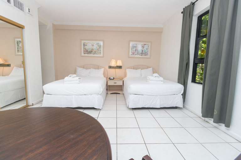 Bedroom 1, 217 Hollywood Beach Resort, Broward