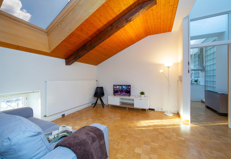 Interior detail, Mansarda Gargantini, Lugano
