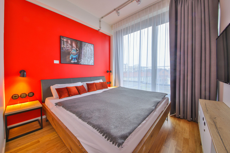 Bedroom 3, Aeronaut Serviced Apartments Neukölln-Kreuzberg powered by Pearl 1, Berlin