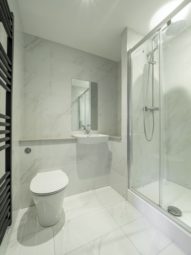 Bathroom 4, Bowers Mill Aparthotel, Calderdale