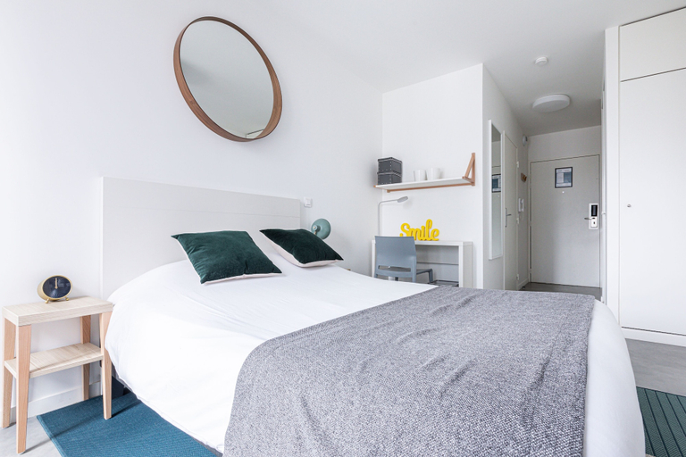 Bedroom 4, Student Factory Paris Bagnolet, Seine-Saint-Denis