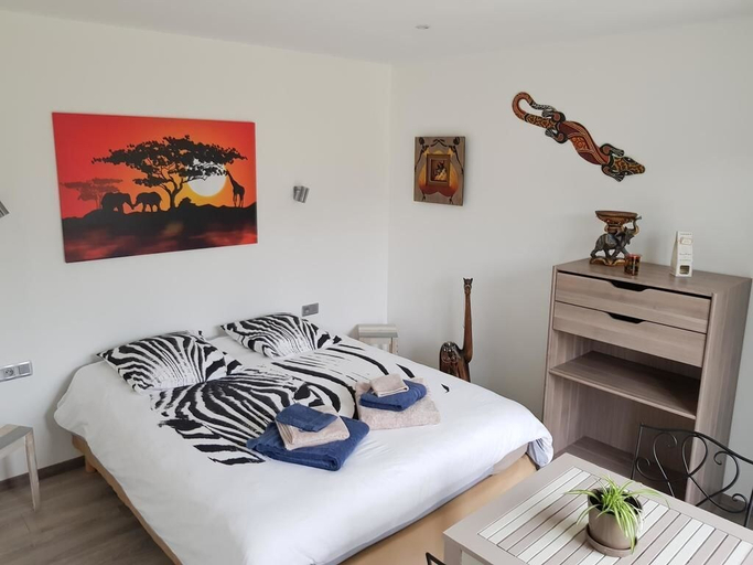 Bedroom 4, Chambres d'hôtes de l'Orval, Seine-Maritime