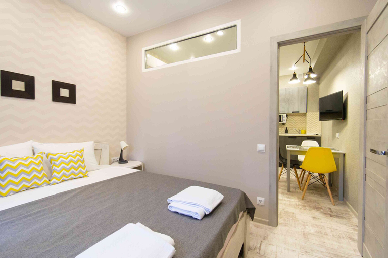 Bedroom 3, More Apartments na Estonskoy 37 k5, Sochi gorsovet