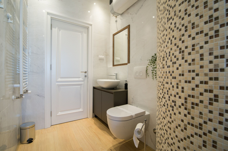 Bathroom 3, Dj City Vista Luxury Apartments, Belgrade