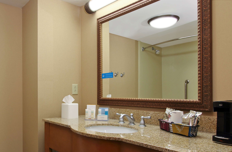 Bathroom 5, Hampton Inn & Suites Madisonville, Hopkins