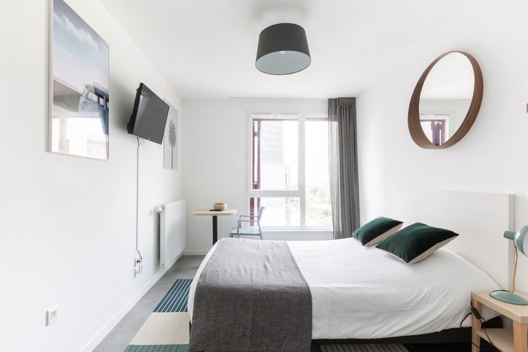 Bedroom 5, Student Factory Paris Bagnolet, Seine-Saint-Denis