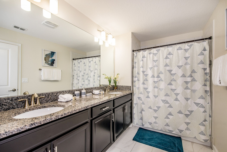 Bathroom 4, Disney Area 5 Bedroom Private Pool Storey Lake, Osceola