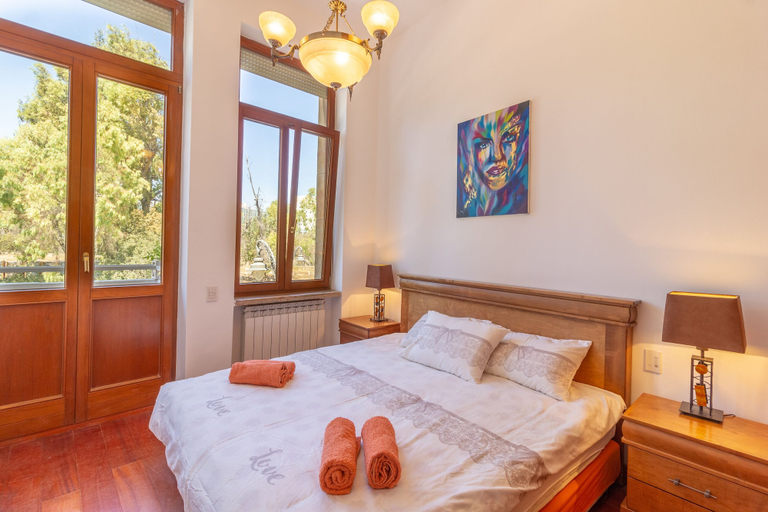 Bedroom 2, Art apartment in Mamila