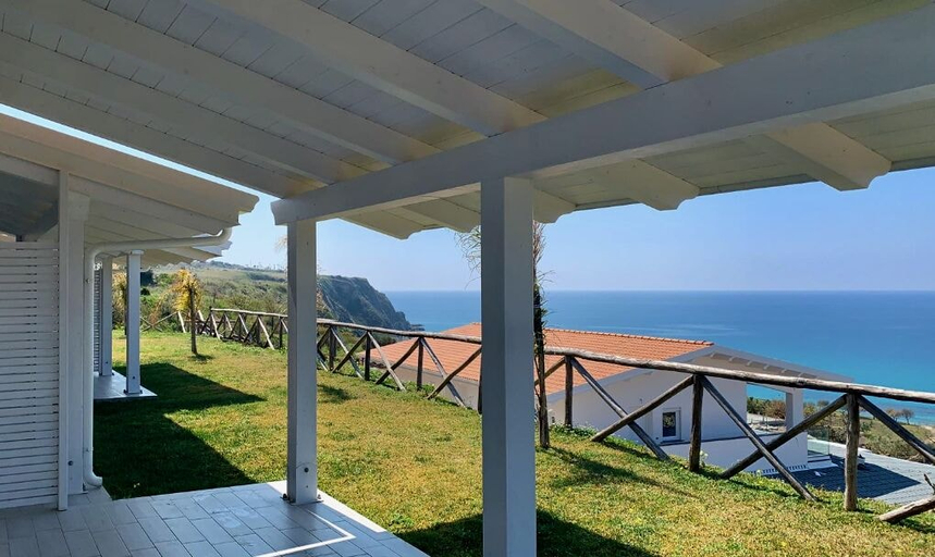 View from property 4, Midenza Seaside & Nature Retreat, Vibo Valentia