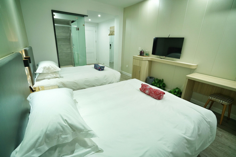 Bedroom 2, Hengdian Chayan Guest House, Jinhua