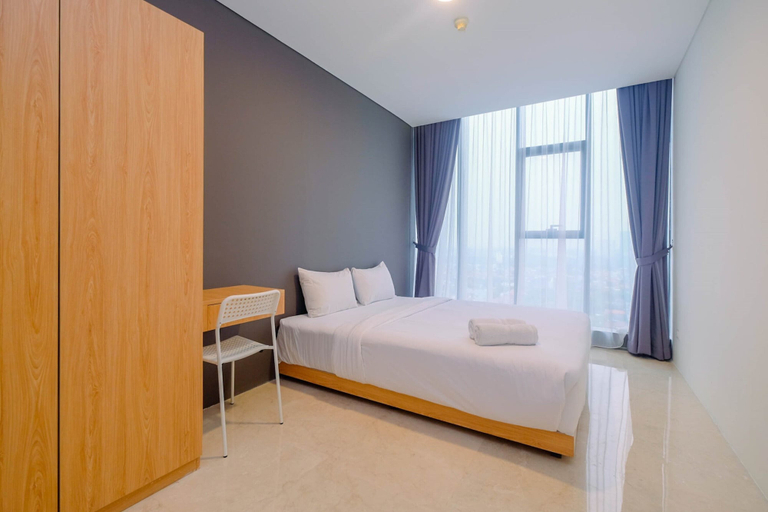 Bedroom 2, Modern and Spacious 2BR L'Avenue Apartment, South Jakarta