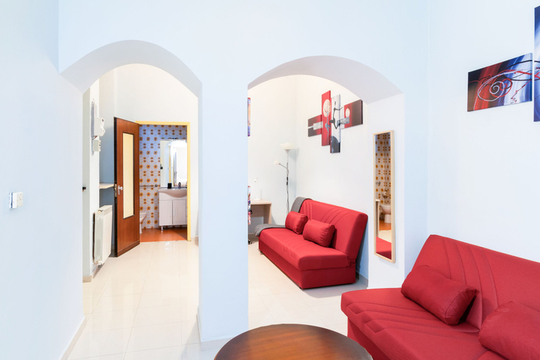 Living area 5, Dante Subway Apartment, Torino