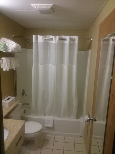 Bathroom 4, Quality Inn Hyde Park Poughkeepsie North, Dutchess