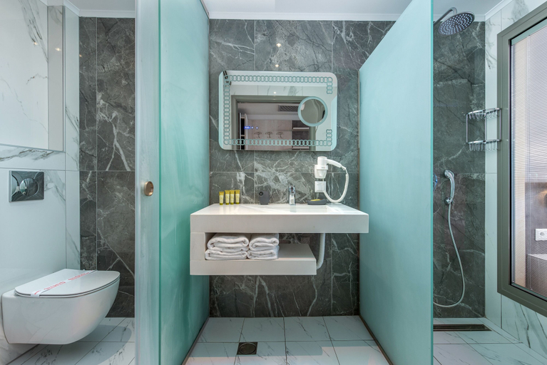 Bathroom 5, Dionysos Hotel & Suites, Central Macedonia