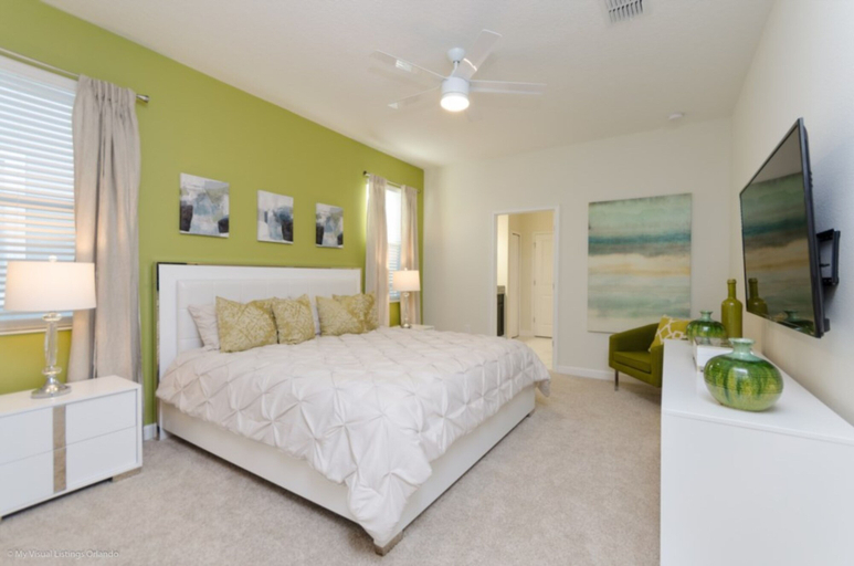 Bedroom 1, Ultimate 8 Bedroom Champions Gate, Osceola