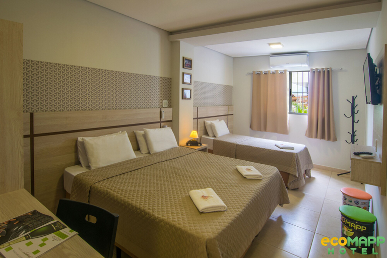 Bedroom 2, EcoMapp Hotel, Aparecida